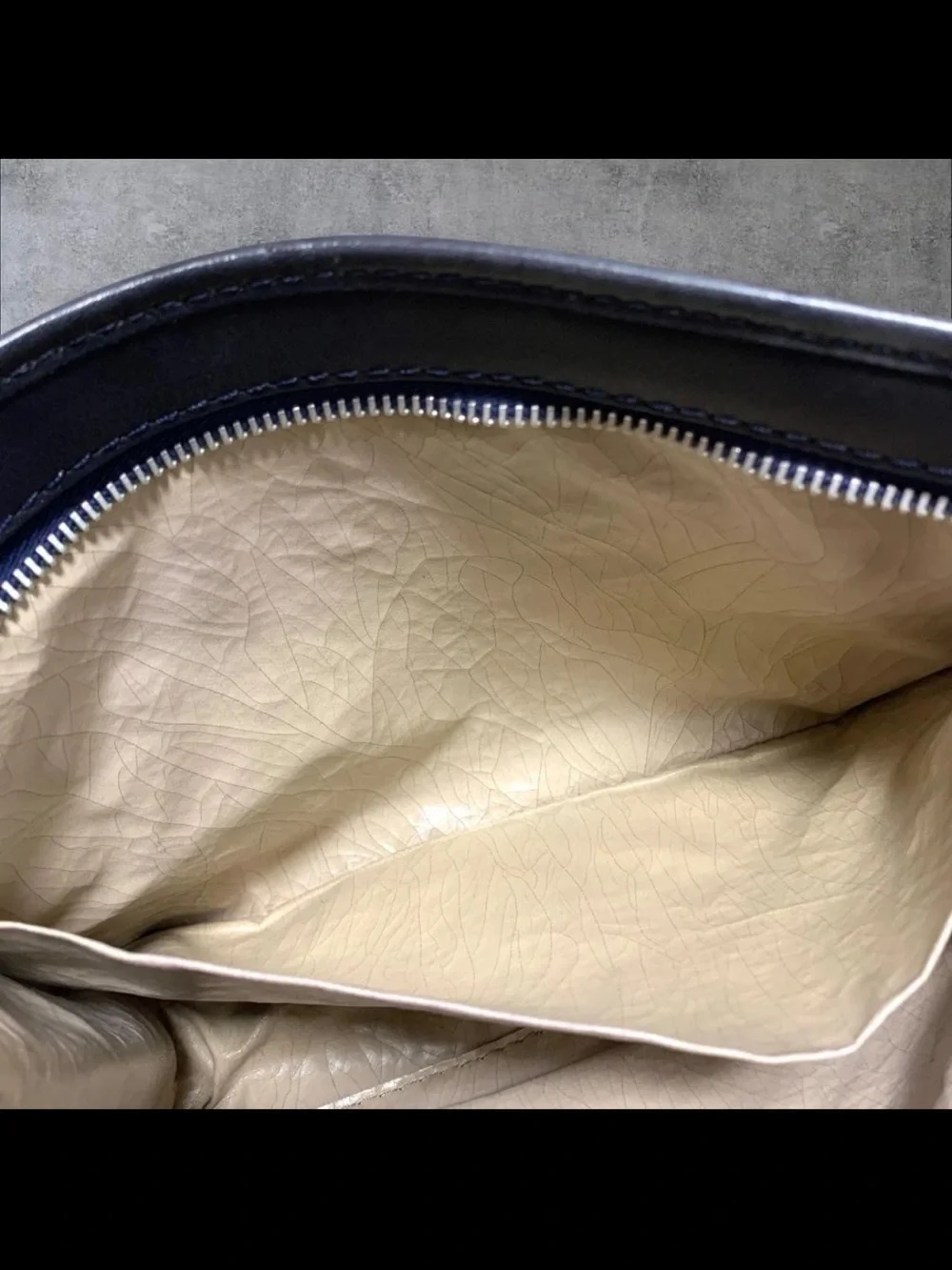 Dior Black and Tan Monogram Zip Pouch